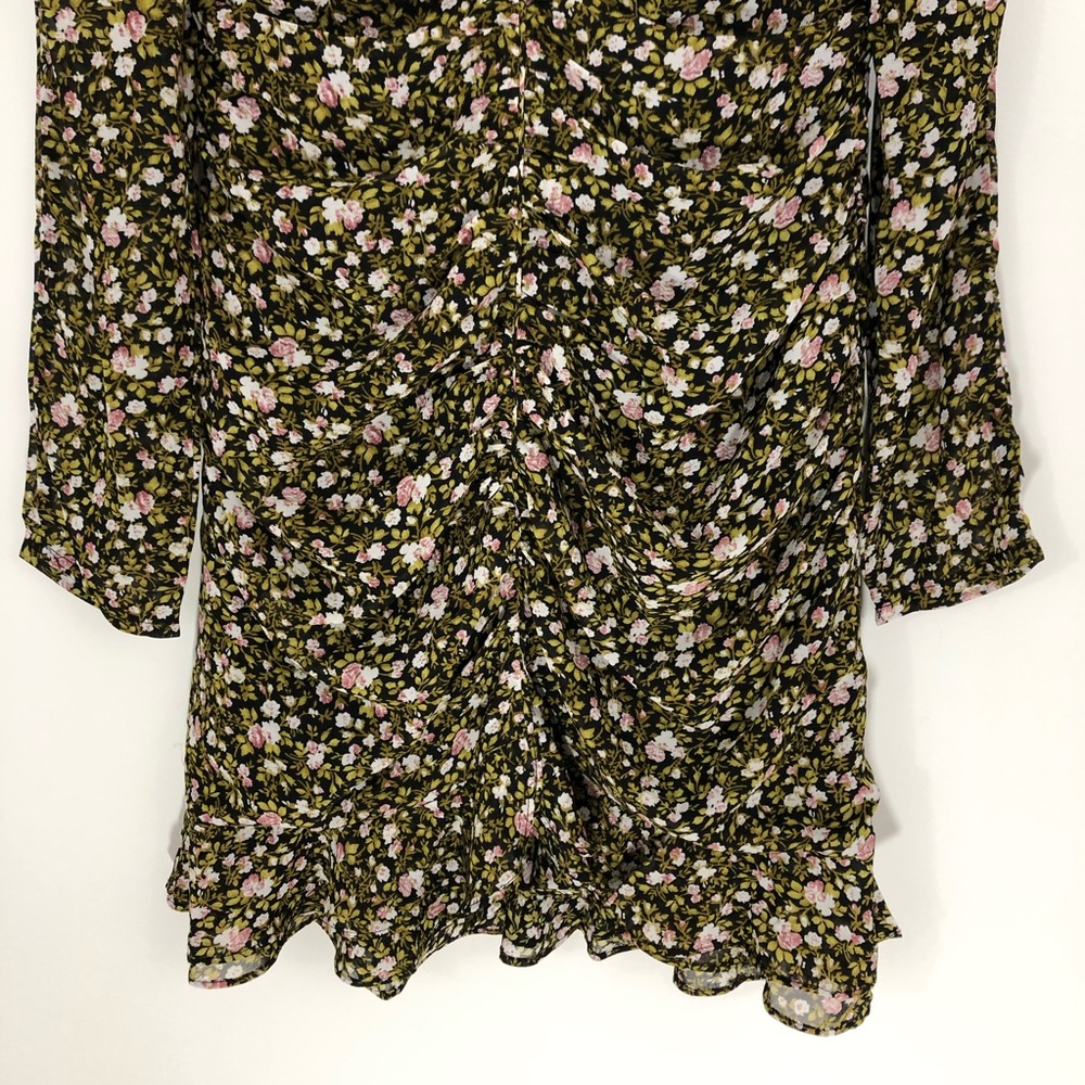 ASTR The Label Long Sleeve Ruched Center Dress XS NEW - Picture 4 of 12